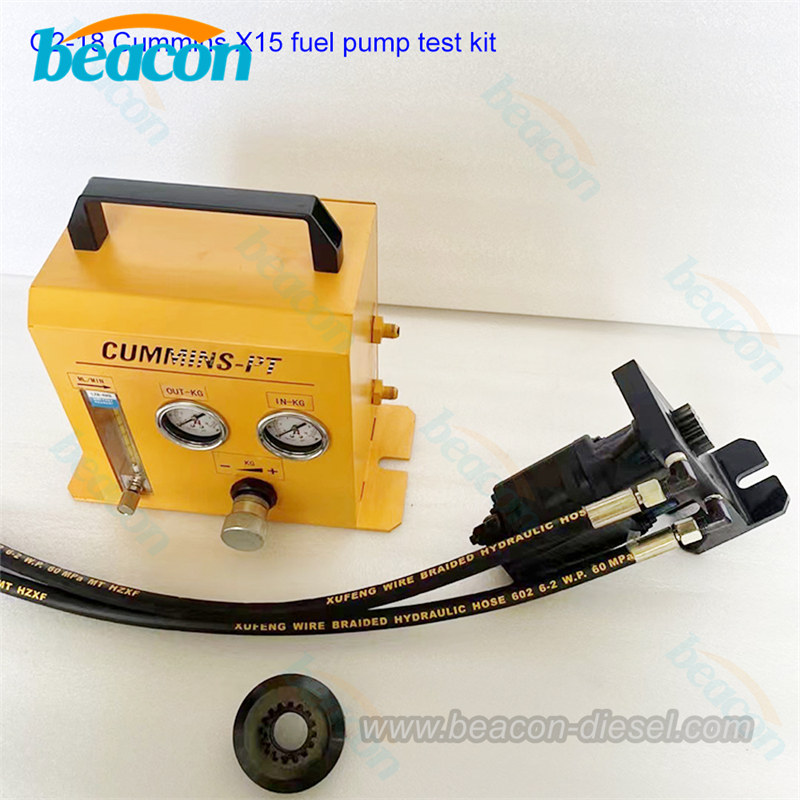 Комплект для проверки давления и потока топливоподкачивающего насоса Cummins X15 – Универсальный адаптер для стенда