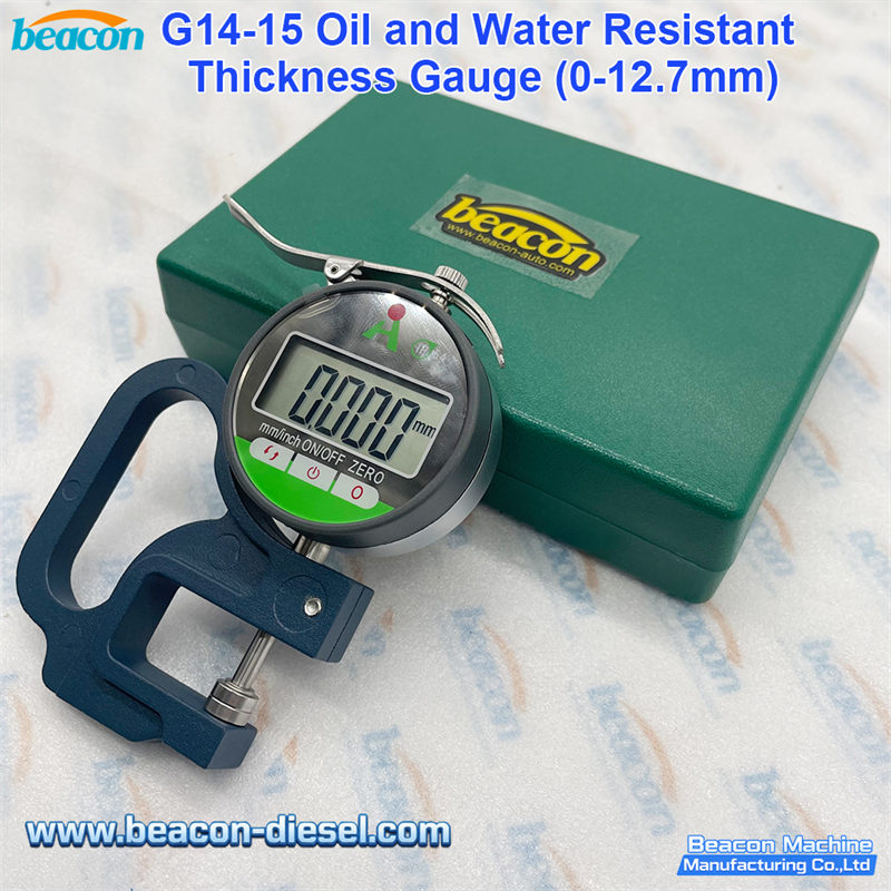 Цифровой толщиномер 0-12.7мм 25.4мм Высокоточный электронный микрометр с ЖК-дисплеем