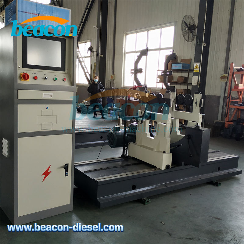 Балансировочный станок с ременным приводом и жестким подвесом YYQ-200S (2-200 кг)