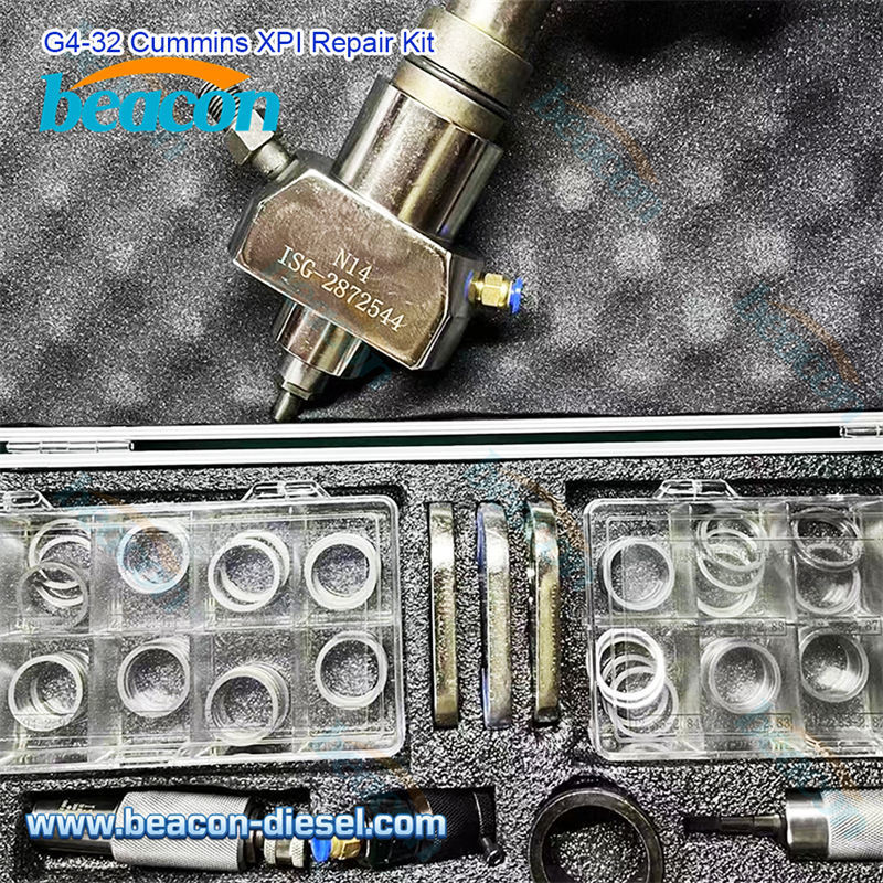 Набор инструментов для ремонта форсунок Cummins XPI G4-32 с регулировочными шайбами