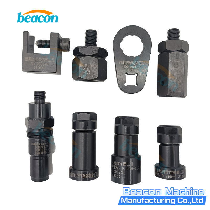 Набор инструментов G4-37 для разборки и измерения форсунок Cummins M11 (8 предметов)