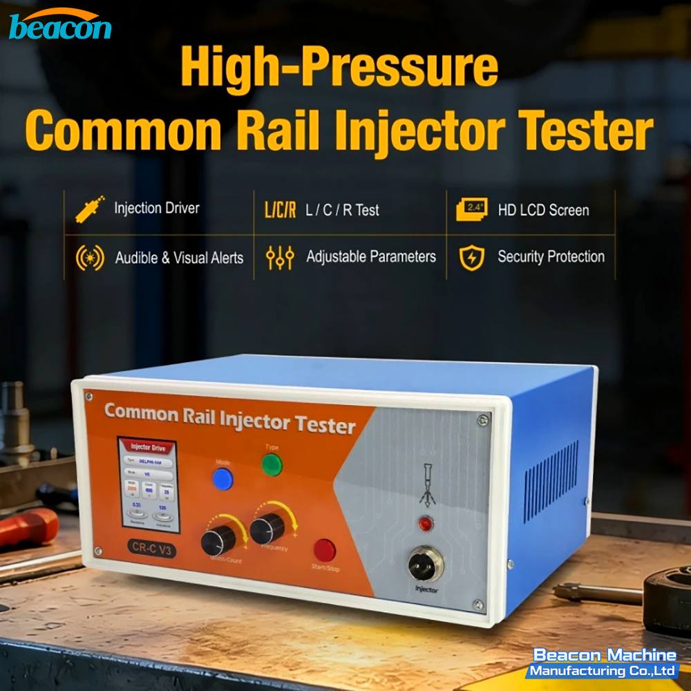 Тестер форсунок Common Rail CR-C V3 для соленоидных и пьезофорсунок