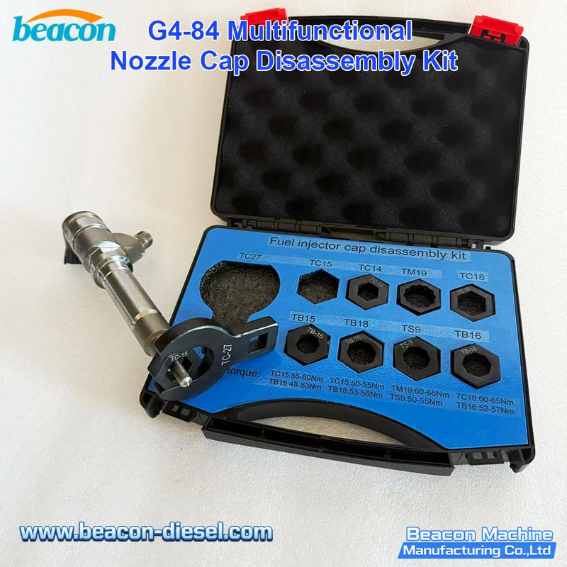 G4-84 Multifunctional Nozzle Cap Disassembly Kit - Injector Retaining Cap Removal Tool