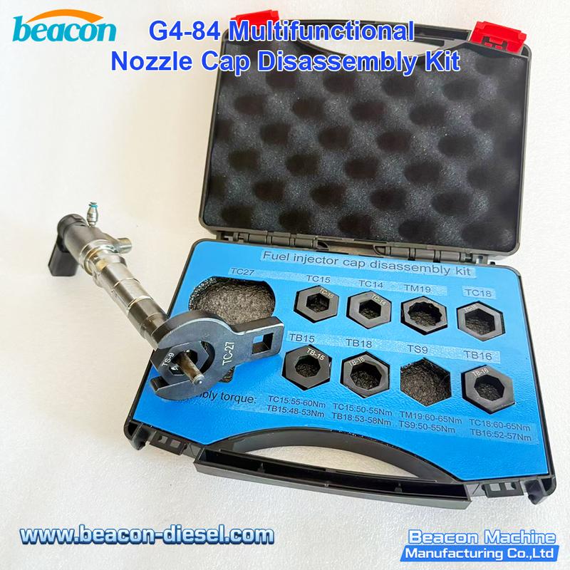 G4-84 Multifunctional Nozzle Cap Disassembly Kit - Injector Retaining Cap Removal Tool