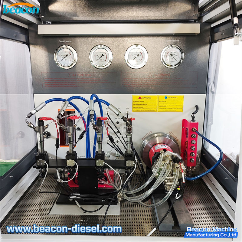 CR1029 Стенд Common Rail - одновременное тестирование 4 Common Rail форсунок с многофорсуночным приспособлением для эффективной работы мастерской