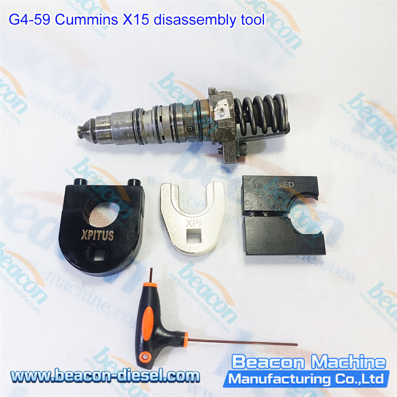 G4-59 Инструмент для Разборки Cummins X15 - детальный вид, показывающий компоненты и конструкцию инструмента