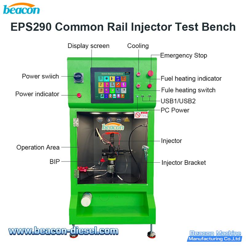 EPS290 Стенд для испытания форсунок Common Rail - Панель управления