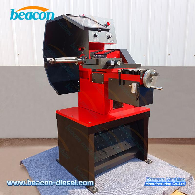C50 Brake Disc Drum Lathe Machine - Complete Machine Overview