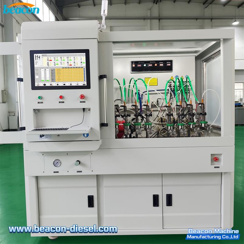 BC-NJ Common Rail Injector Endurance Test Bench - Overall View 2