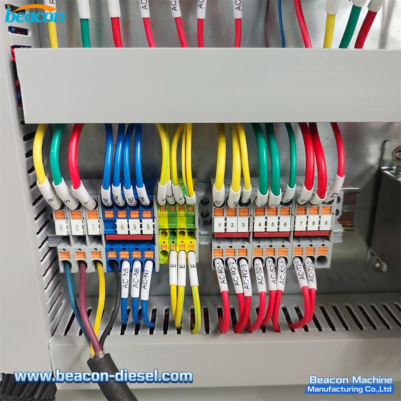BC-NJ Common Rail Injector Endurance Test Bench - Distribution Board Detail