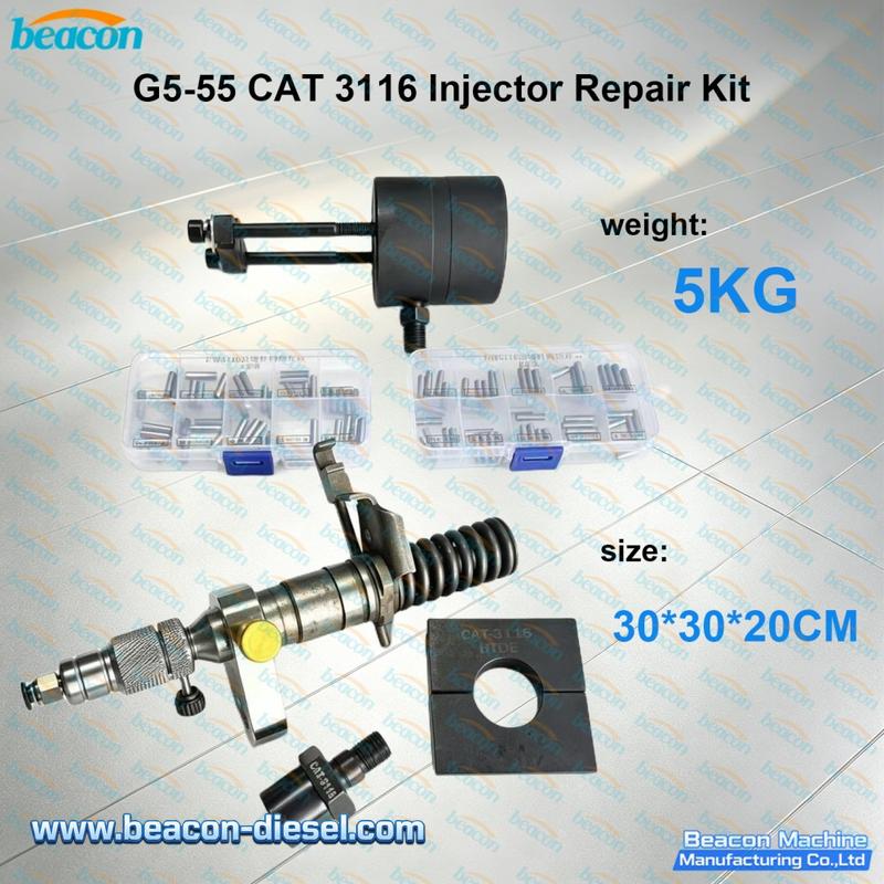 Плакат набора G5-55 для ремонта форсунок CAT 3116