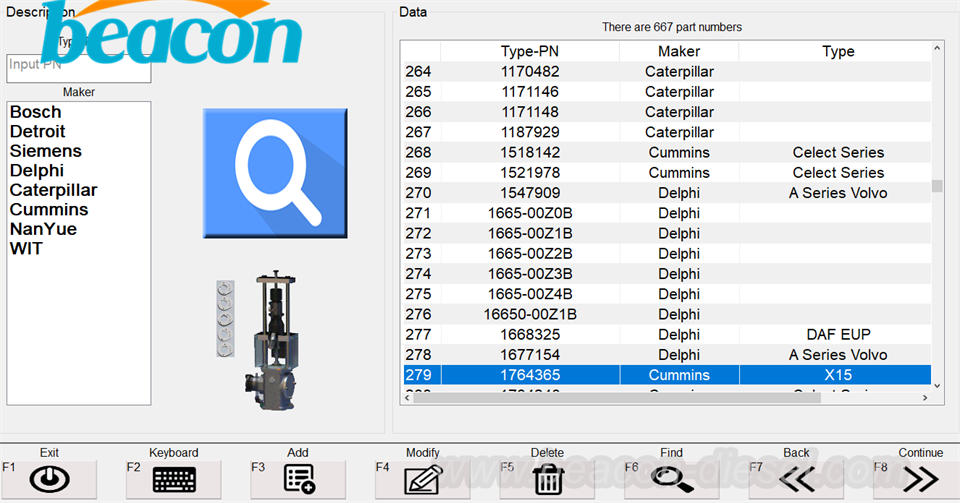 База данных EUI EUP