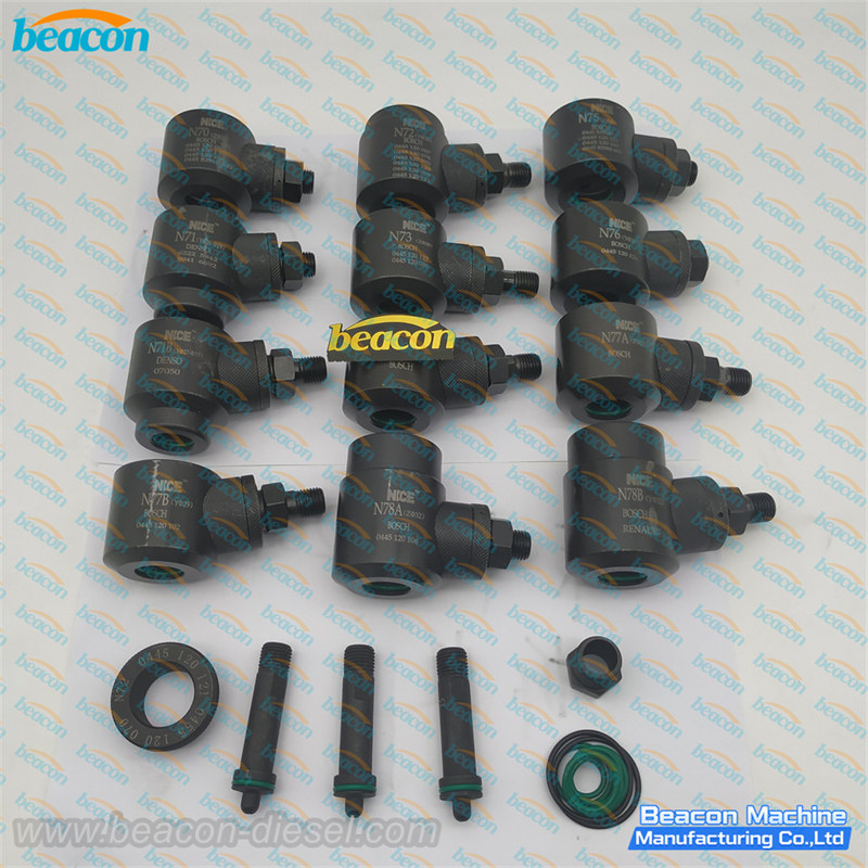 Набор коротких зажимов G3-1 с уплотнительными кольцами для ремонта дизельных форсунок.