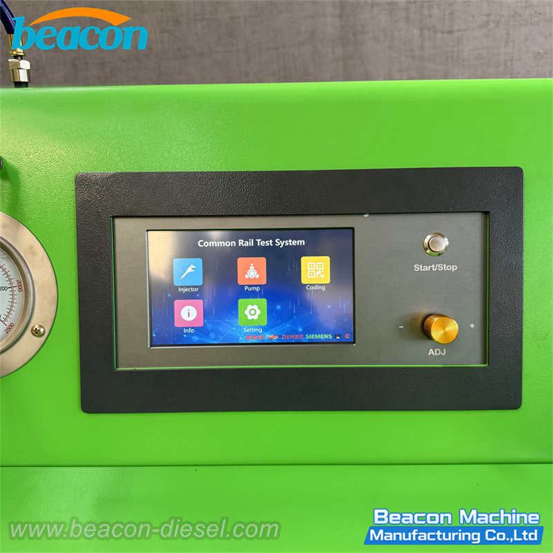 Интерфейс системы управления EPS106 с более чем 3000 наборами данных форсунок