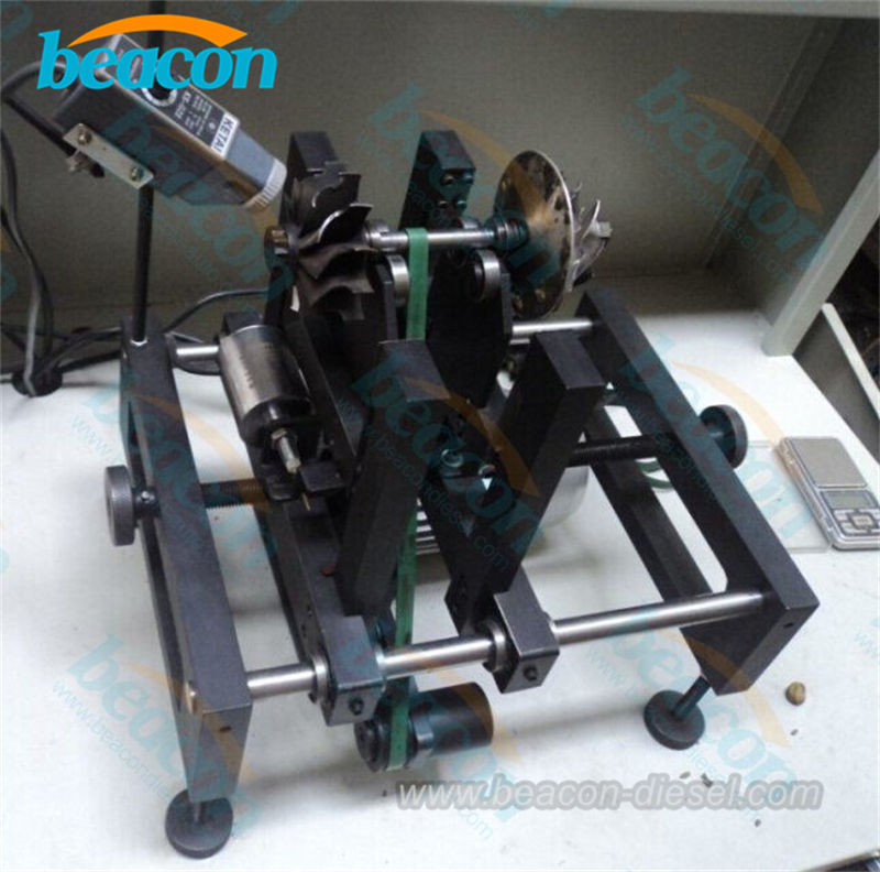 Система опор станка RYQ-10A крупным планом