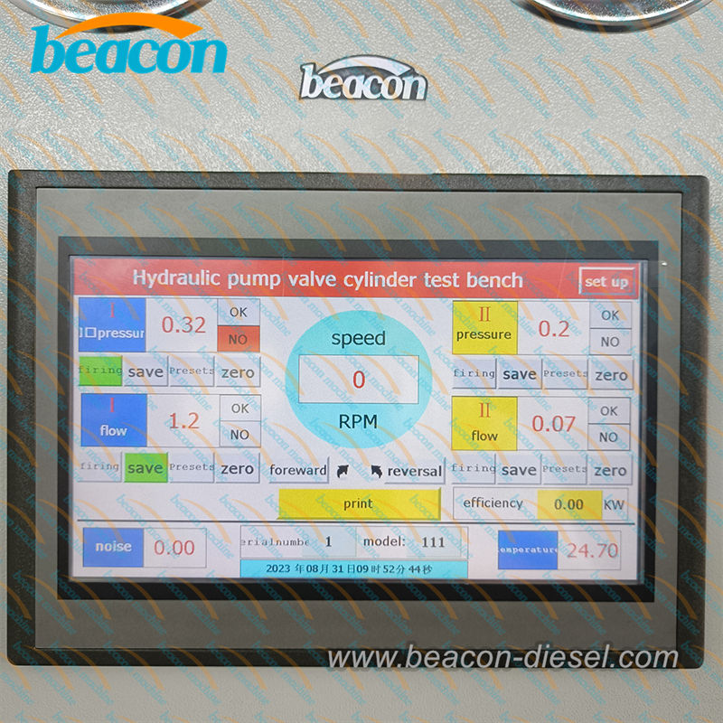 Узел подключения гидромотора на испытательной платформе