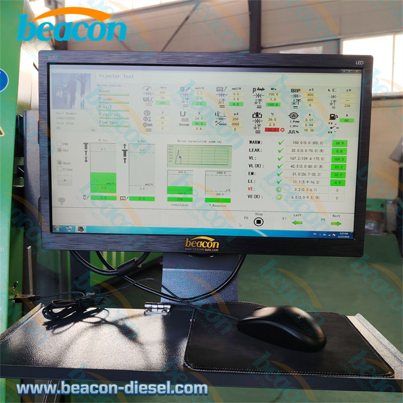 Интерфейс управления испытательного стенда CR1026