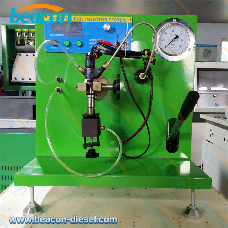 Тестер форсунок Common Rail CR800S, вид спереди.