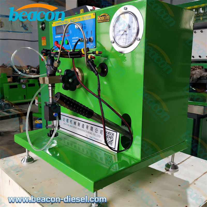 Тестер форсунок Common Rail CR800S, вид спереди.