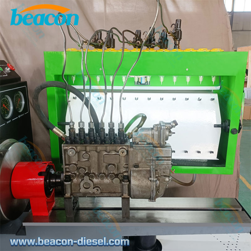 Рабочая зона измерения топлива стенда ES619