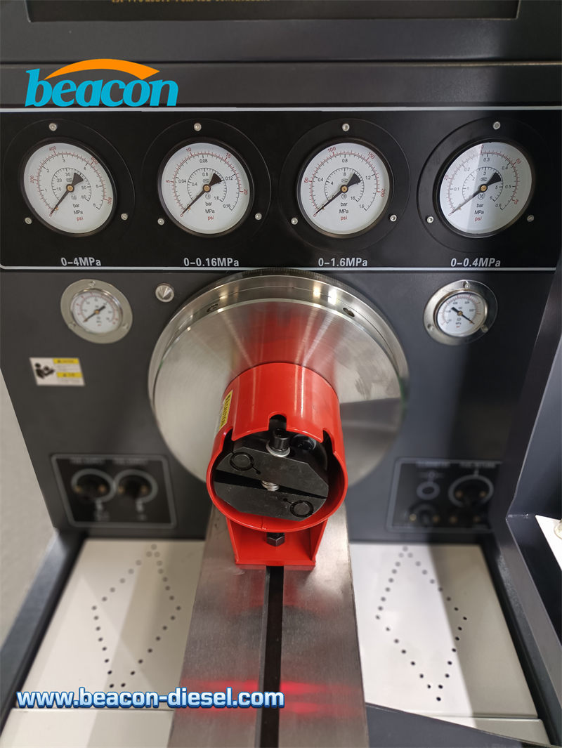 Рабочая зона для установки и тестирования насоса ТНВД