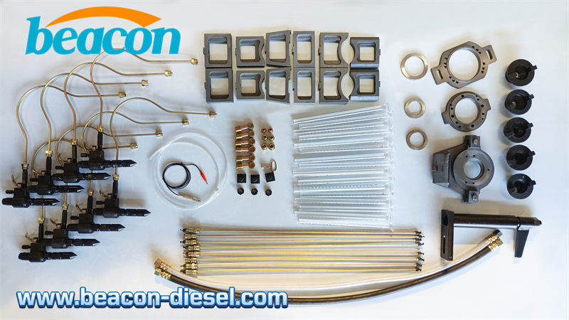 Комплект переходников, трубок и инструментов для стенда