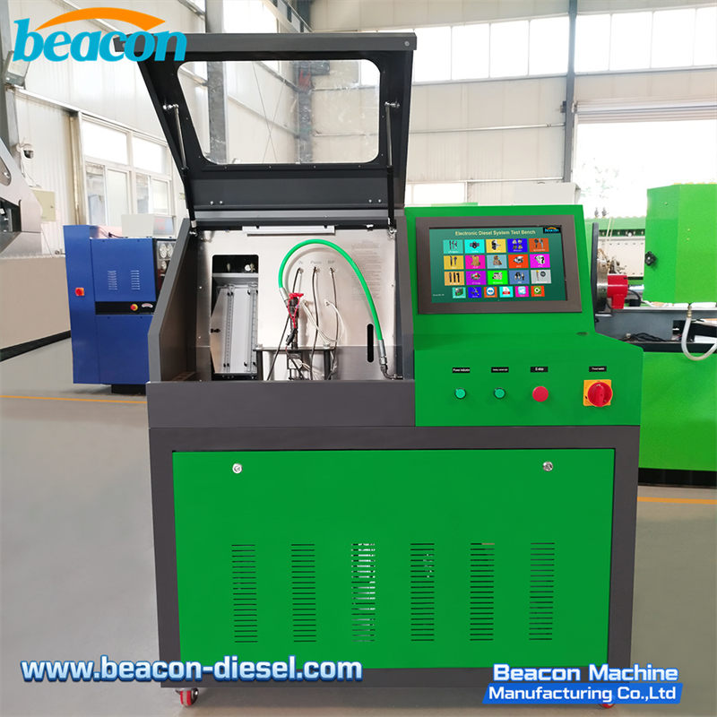 Вид спереди стенда для проверки форсунок Beacon CRS5000s