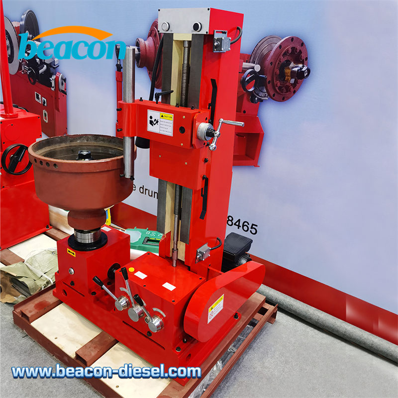 Вид сбоку станка для проточки барабанов T8362