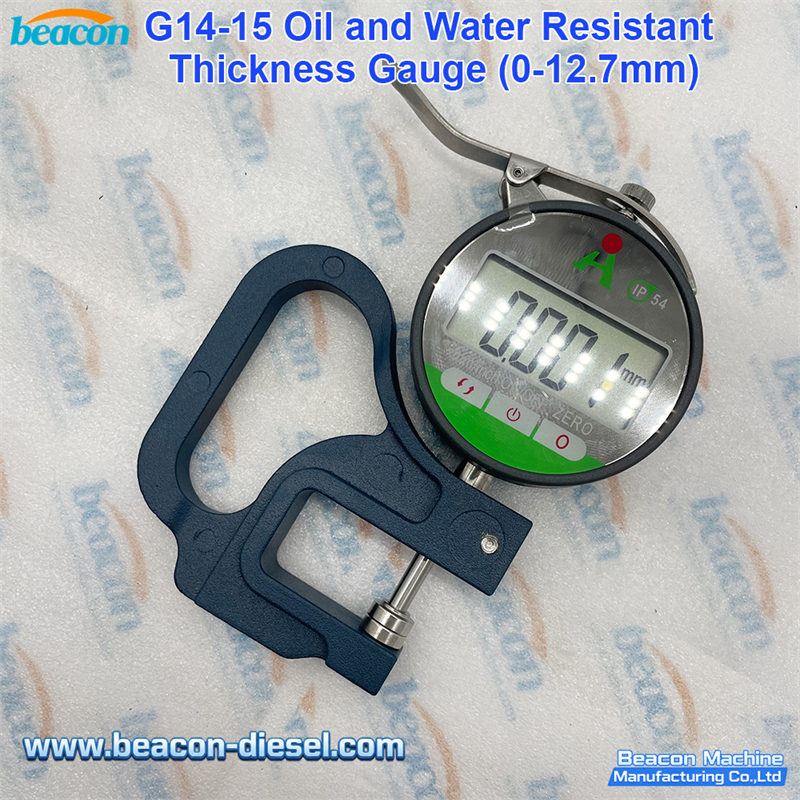 Цифровой толщиномер для измерения регулировочных шайб форсунки