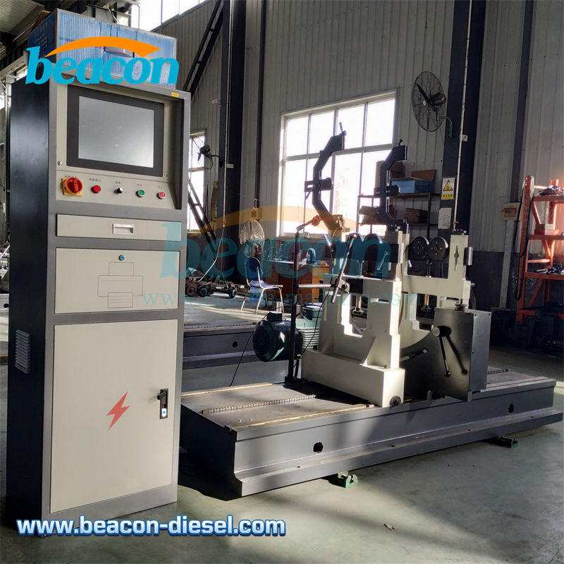 Общий вид балансировочного станка YYQ-200S с ременным приводом