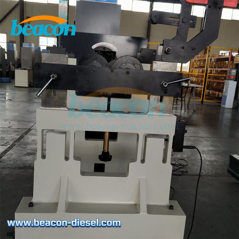 Вид сбоку на чугунную станину балансировочного оборудования