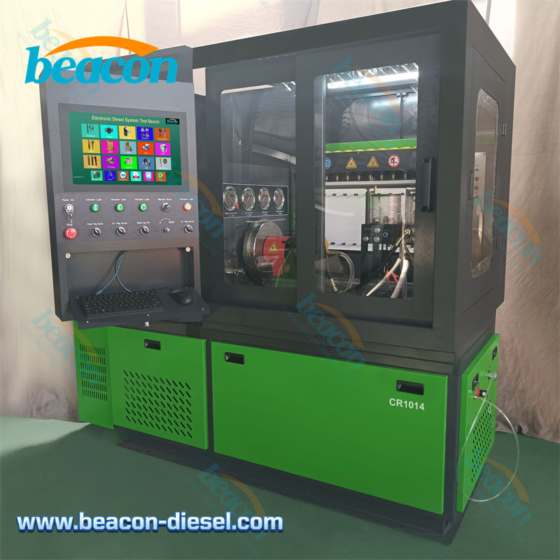 Вид сбоку испытательного стенда CR1014, демонстрирующий вентиляцию и прочный промышленный дизайн