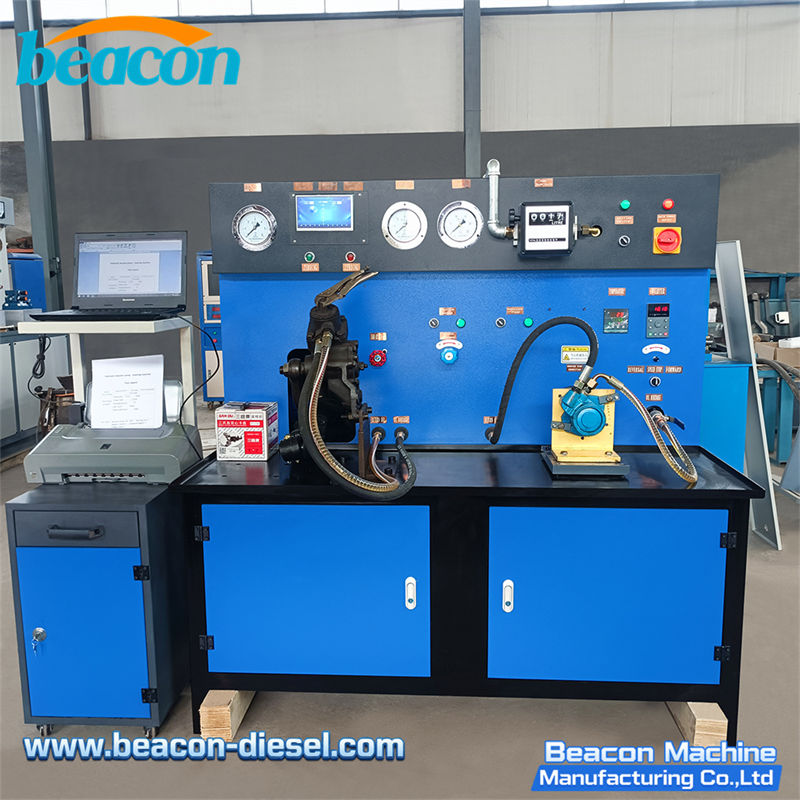 Вид спереди стенда для проверки ГУР BC-SGC синий