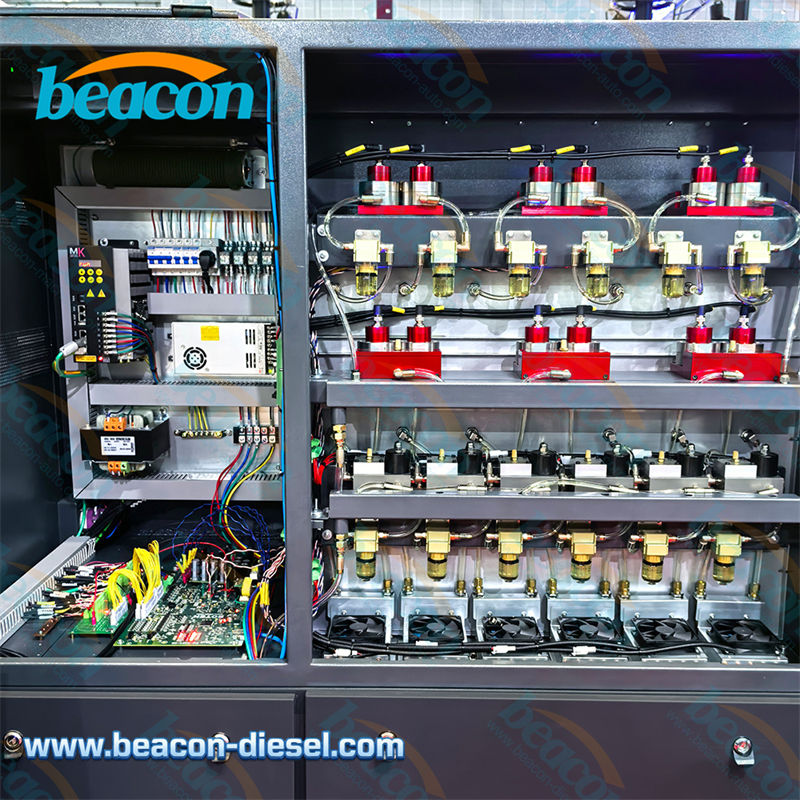 Внутренний механизм электромагнитный клапан и фильтр стенда CR718D