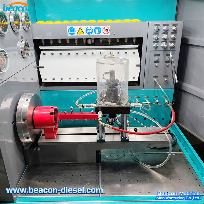 Тестирование форсунки CAT C7 C9 HEUI в рабочей зоне CR918-PRO