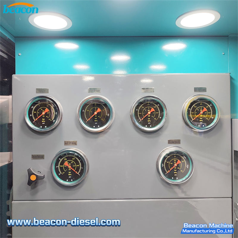 Высокоточные манометры и панель управления стенда CR918-PRO