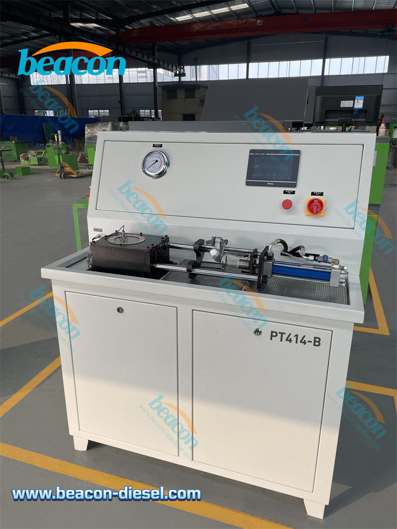 Вид спереди стенда PT414 белый корпус