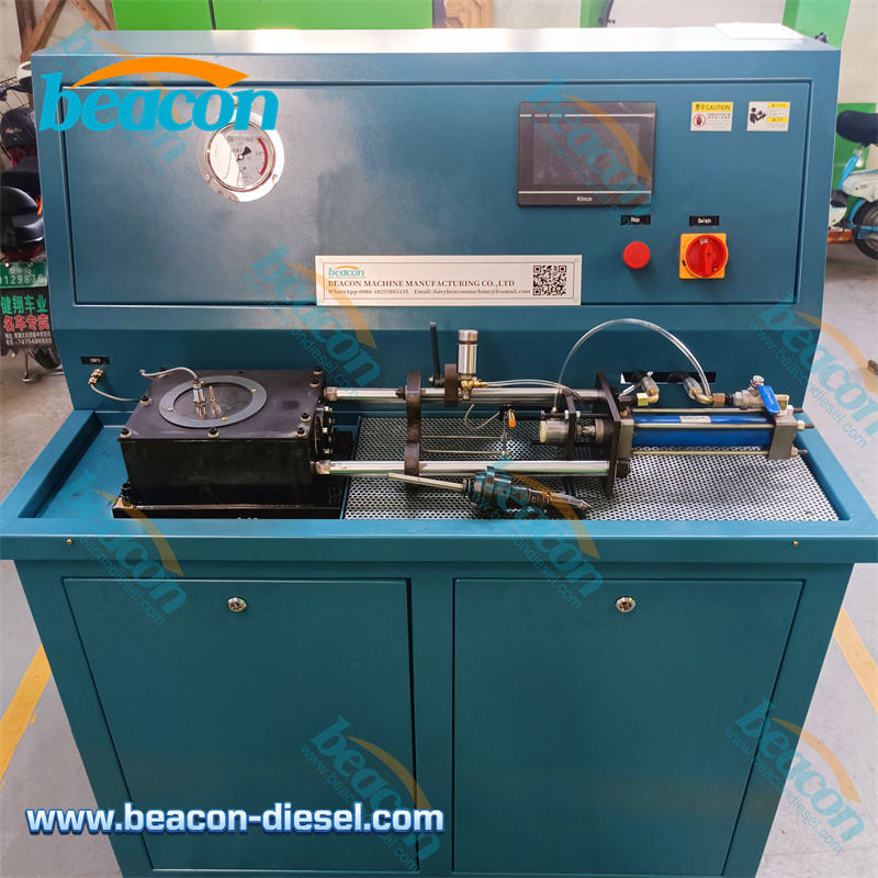 Рабочая зона для зажима и проверки форсунок PT