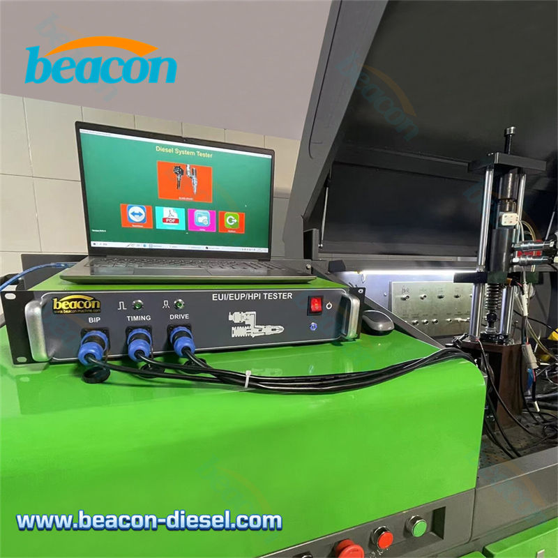 Тестирование насос-форсунки EUI EUP на стенде с EUS-1800