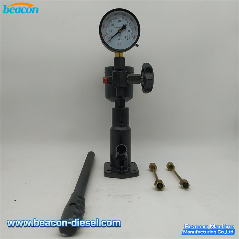 Чугунный тестер дизельных форсунок PS400A вид спереди