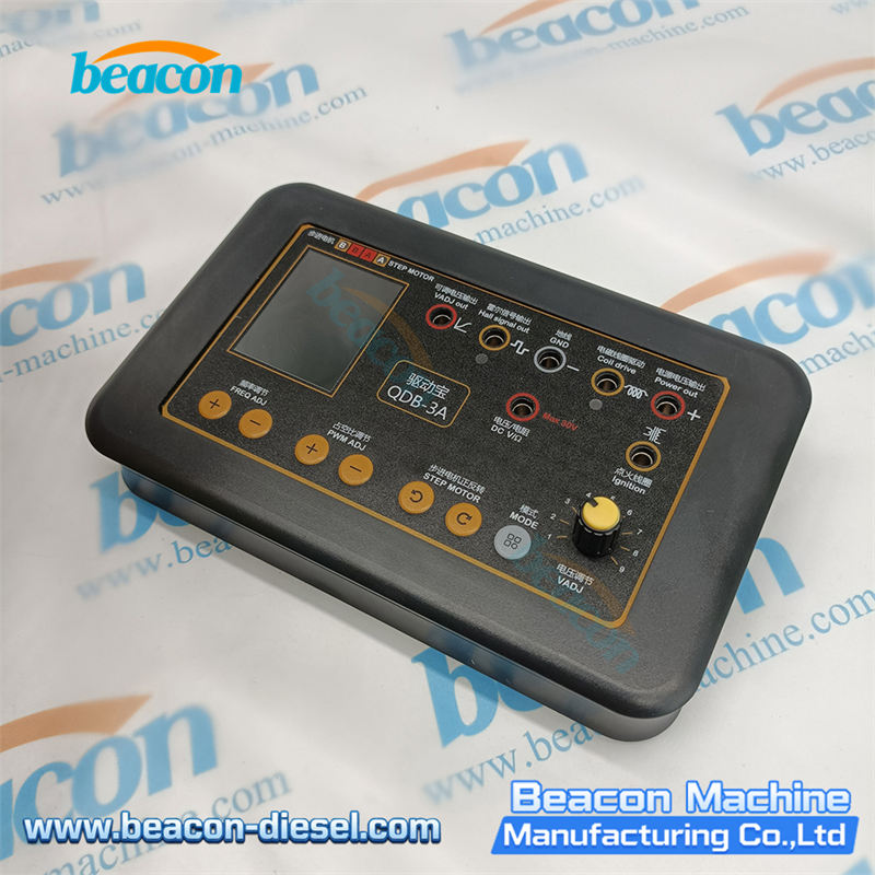 Вид спереди тестера катушек зажигания и форсунок QDB-3A