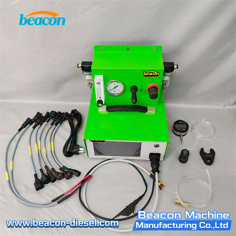 Полный комплект тестера пьезофорсунок CRI350 с кабелями