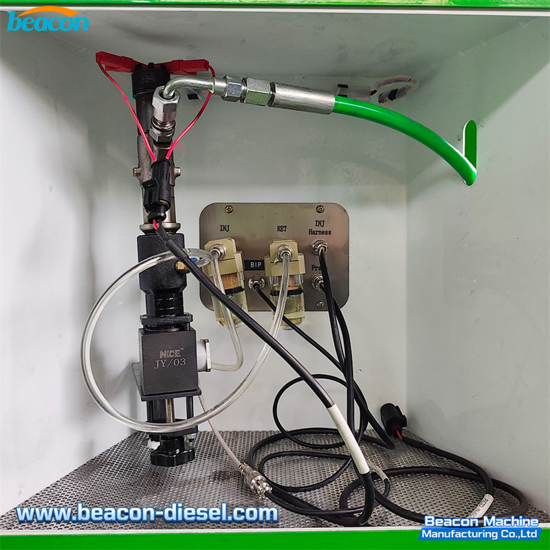 Рабочая зона проверки форсунки